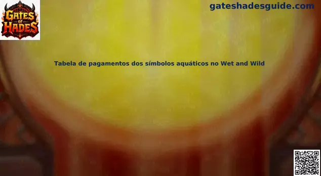 Tabla de pagos símbolos acuáticos Wet and Wild