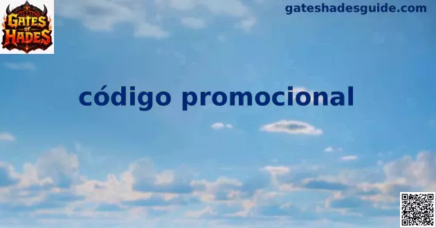Guía visual para canjear un código promocional de Gates of Hades en México