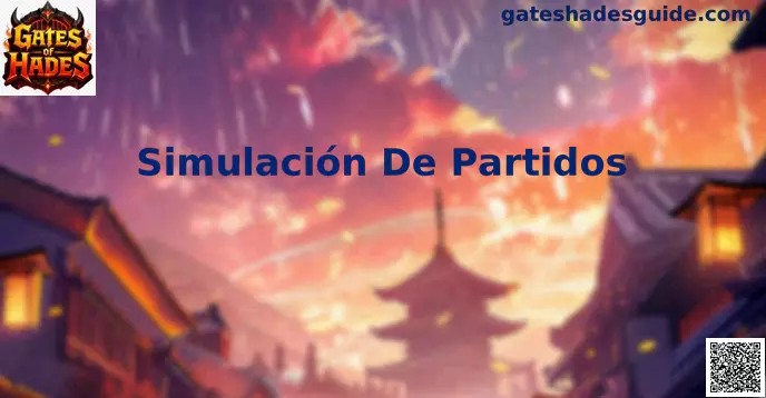 Simulación de Partidos análisis visual