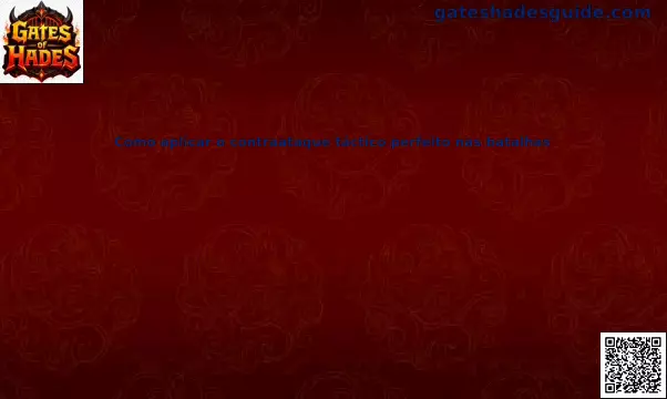 Guía de contraataque táctico perfecto en Gates of Hades