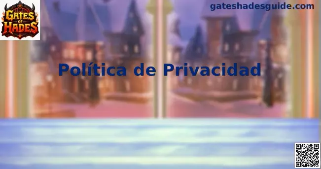Privacidad y protección de datos en Gates of Hades México